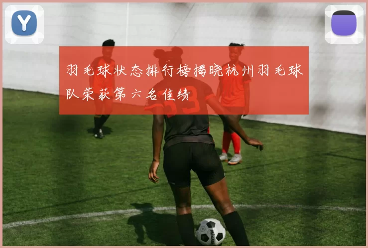 羽毛球状态排行榜揭晓杭州羽毛球队荣获第六名佳绩